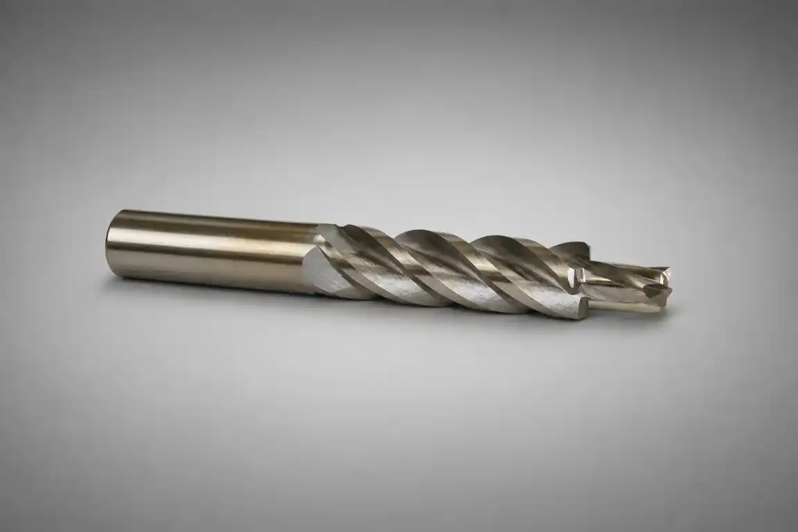 Solid carbide step end mill machining multiple diameters in one pass